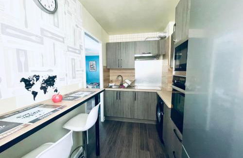 studio city center beach side free paddle beautiful terrace - Foto 5