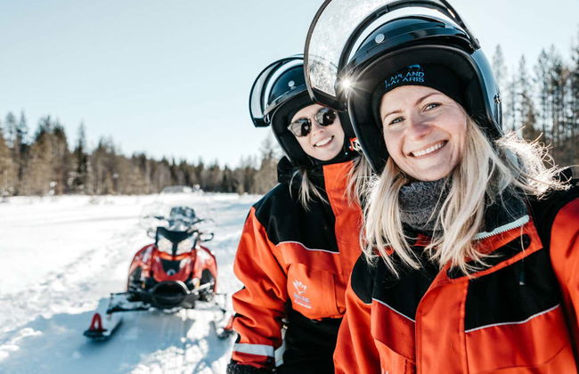 Äkäslompolo Snowmobile Tour - Foto 2