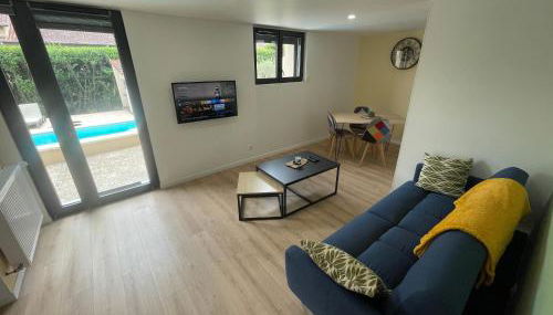 Ô'Bon'Endroit - Piscine, Calme, 20 min Lyon - Foto 3