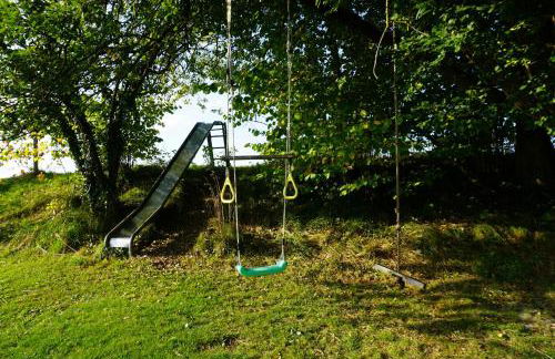 5Sterne Ferienwohnung im Fachwerk mit Bergblick in Alleinlage und großem Garten, Infrarotkabine - Foto 59