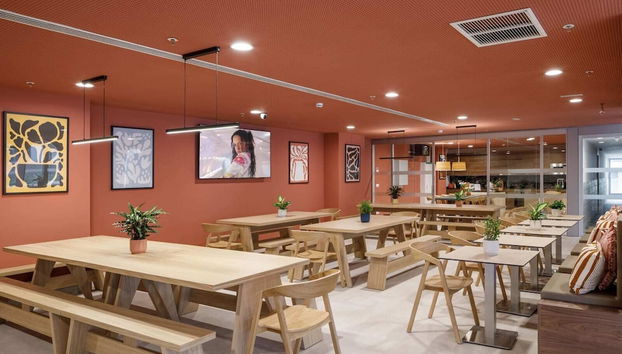 Sala de estar do lobby