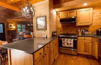 Waterfront Secluded Log Cabin - Foto 16