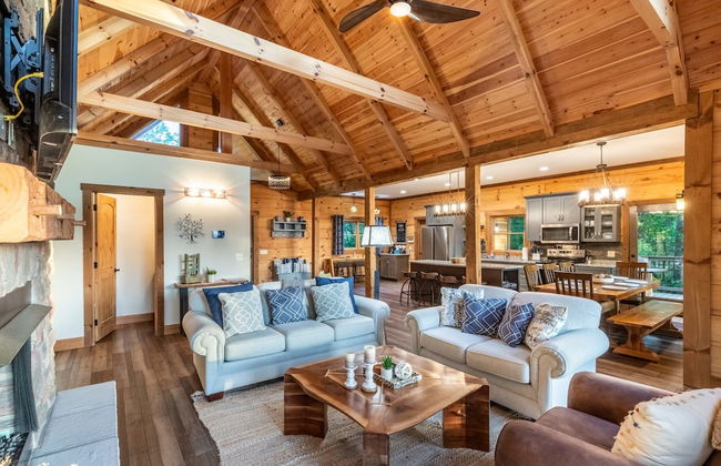 Luxury 3 2 5 Cabin Lake Views Theatre Gameroom - Foto 9