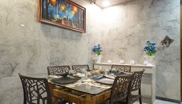 Coin salon dans le hall