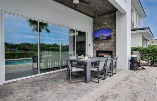 Luxury 6BR Villa w Pool & Cinema 4mi to Disney - Foto 22