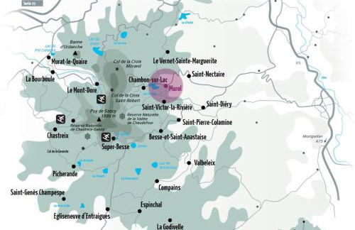 Studio au cœur des Volcans d Auvergne - Murol - Foto 3