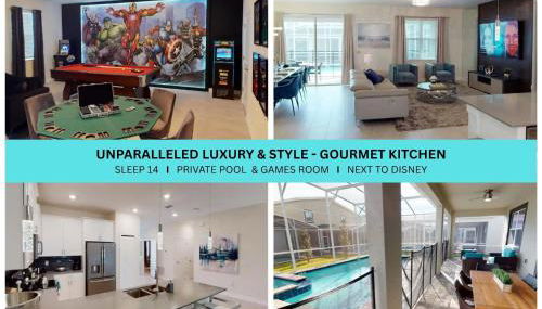 Tropical Paradise! 7 BD Pool Home at Champions Gates - Foto 1, Garden, Garden view, furniture, stove, wardrobe, toaster, Game Room