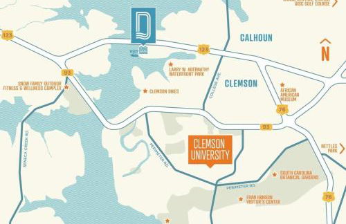 Dockside on Lake Hartwell near Death Valley - Foto 19