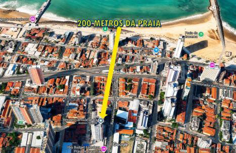 Fortaleza Praia iracema apartamento Guanaces vista mar - Foto 49