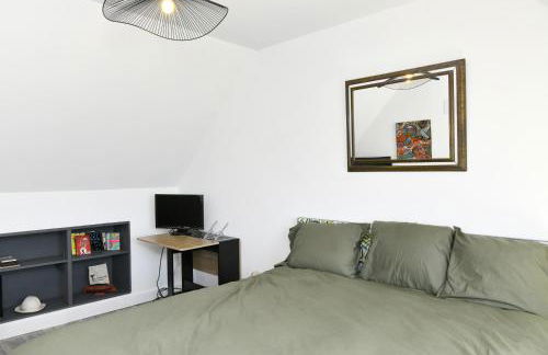 St Gildas de Rhuys - Maison 10 personnes avec 5 chambres, 900 m plage et 500 m centre bourg - Foto 12