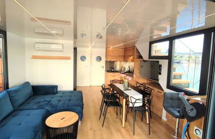 Houseboat Water King apartament pływający dom na wodzie łódź Hausboot 7 os - Foto 6