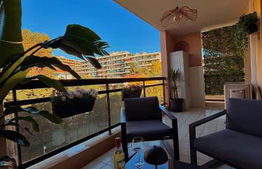 Appartement moderne climatisé avec piscine, terrasse et parking - Proche Promenade des Anglais - Foto 18