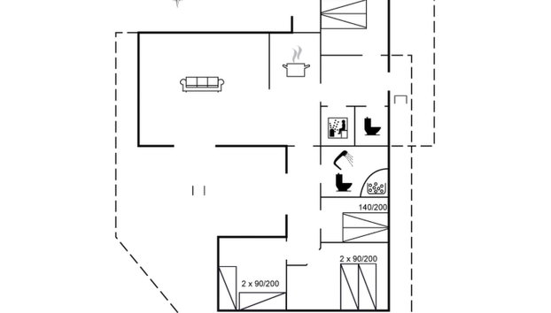 "Bylgja" - 1.7km from the sea - Foto 2, Floorplan