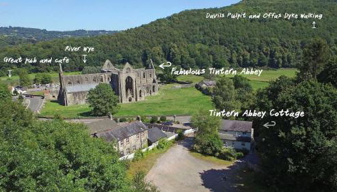 Tintern Abbey Cottage-amazing Abbey view, EV,5star - Foto 5