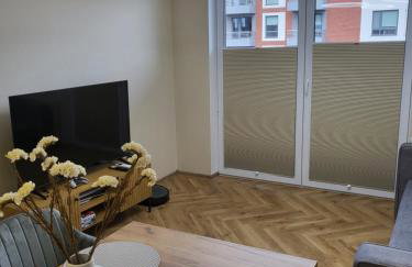 Apartament w Centrum Luksusowy, Klimatyzacja, Full Opcja, Zameldowanie 24h, Duży Parking, Balkon, PlayStation 5, Ekspres, Netflix, Winda, FV, Nowy Budynek - Foto 32