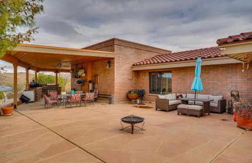 Views and Fire Pit Hilltop Retreat in Rio Rico! - Foto 25