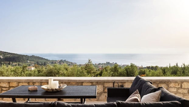 Mani Stone Villa A Paradise of Panoramic Views - Foto 3, Habitación