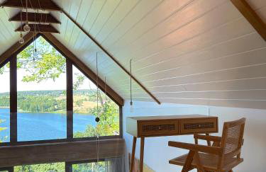 Zloty, a Skromny - ogrodzony domek z jacuzzi i widokiem na jezioro - Foto 20