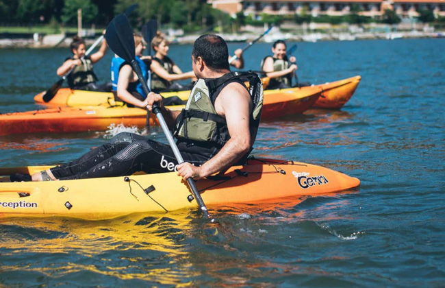 Descida do rio Oria de caiaque - Foto 6