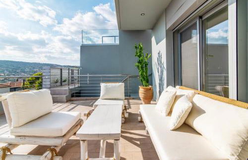 Villa Azzura with sea view & private pool at Athens Riviera - Foto 64