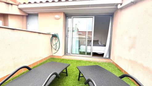 Dúplex 2 hab con terraza by Prestigi - Photo 2, sunbed