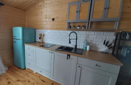 Drewniany Zakątek z sauną i jacuzzi - Foto 27