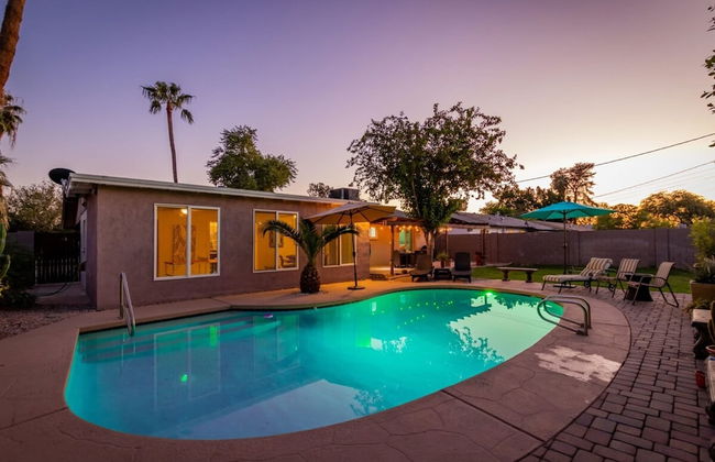 Sunset ASU Private Pool Updated Kitchen Baths - Foto 20