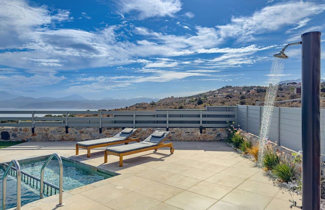 Gianna s Panoramic Seaview Twin Villas With Pools - Foto 55