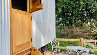 The Hereford Hut, Charming 1 bedroom Shepherds Hut - Foto 2, Garden