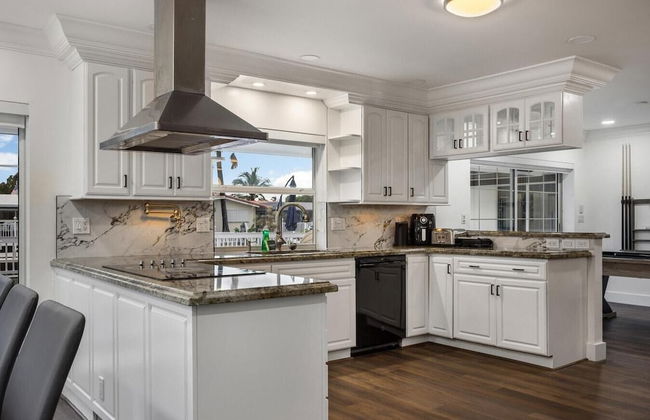 Fort Lauderdale 4Bd Villa Waterfront Dock Pool - Foto 28