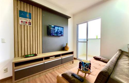 Apartamento a 400M PRAIA com PISCINA sacada com CHURRASQUEIRA privativa Wi-Fi Portaria 24h PLAYGROUND INFANTIL Quadra de esportes e vaga privativa de GARAGEM Reserve agora mesmo - Foto 25