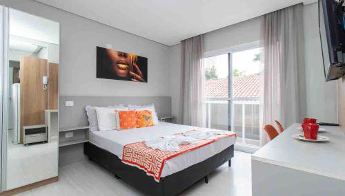 Studio lindamente decorado! Ideal para casal! 2 - Foto 1