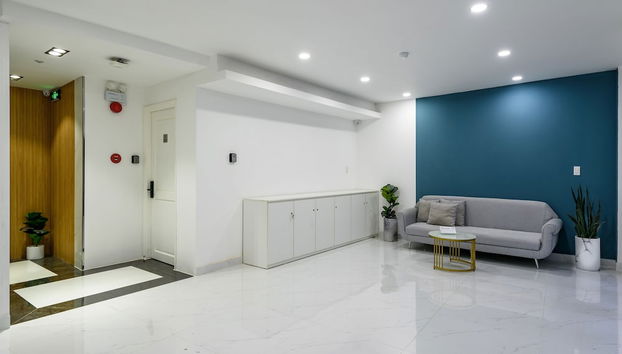 Sitzecke in der Lobby