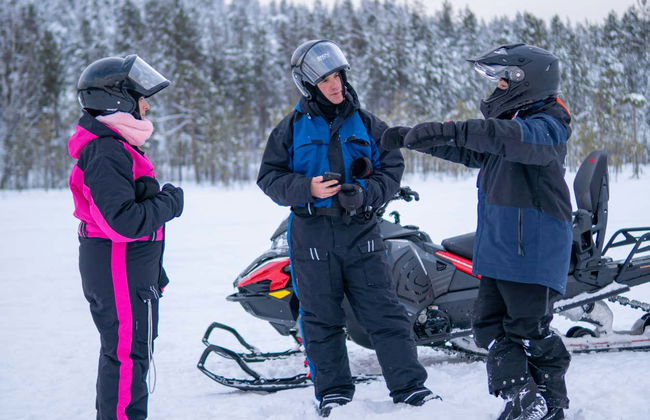 Aventura de moto de neve por Rovaniemi - Foto 7