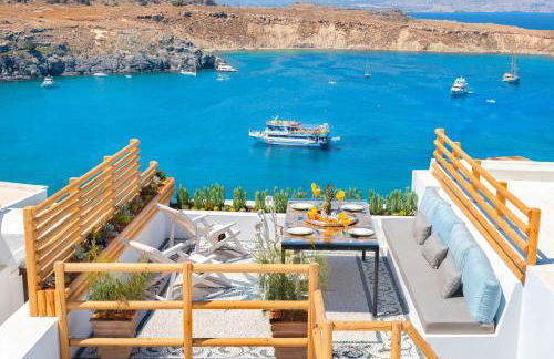Lindos Shore Summer House with Jacuzzi and sea view !!! - Photo 1