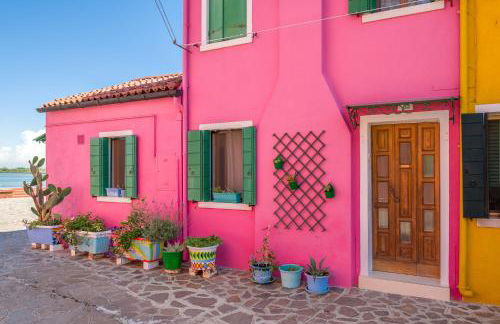 Night Galleria holiday home - bed & art in Burano - the pink house - Photo 45