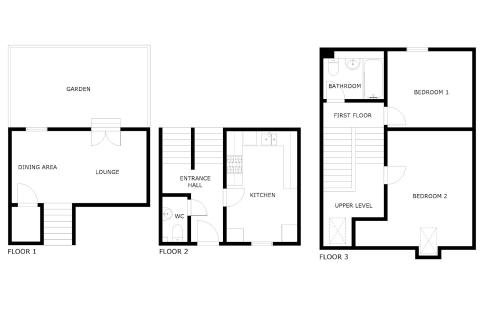 2a Rose St- cosy coastal cottage Fife - Foto 33