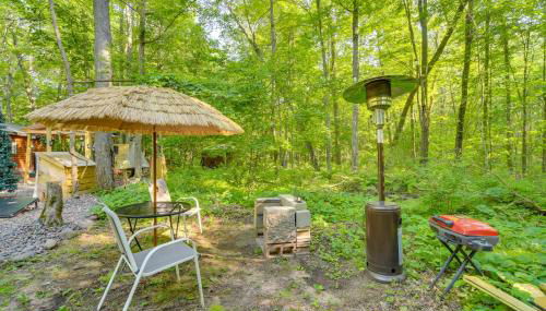 Glamping Getaway with Porch in Wisconsin Northwoods - Foto 4