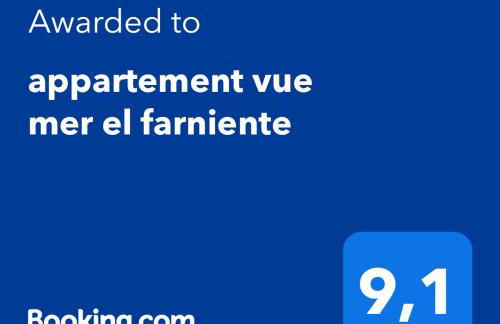 appartement vue mer el farniente - Foto 2