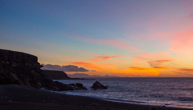 Desfrutaremos de um romântico entardecer