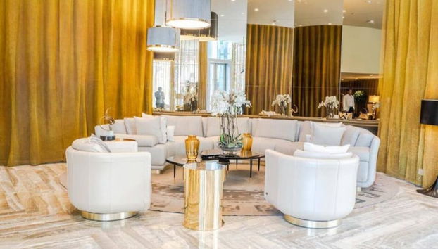 Sitzecke in der Lobby