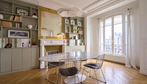 Grand appartement Haussmannien à 12 min de Paris - chic spacious classic Parisian apartment - Foto 2