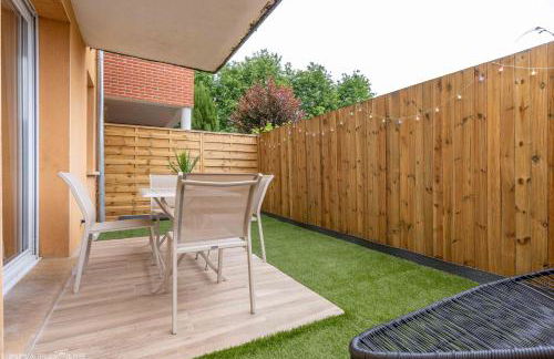 COSY CAUSSADE Parking gratuit Jardinet Refait à neuf - Foto 4