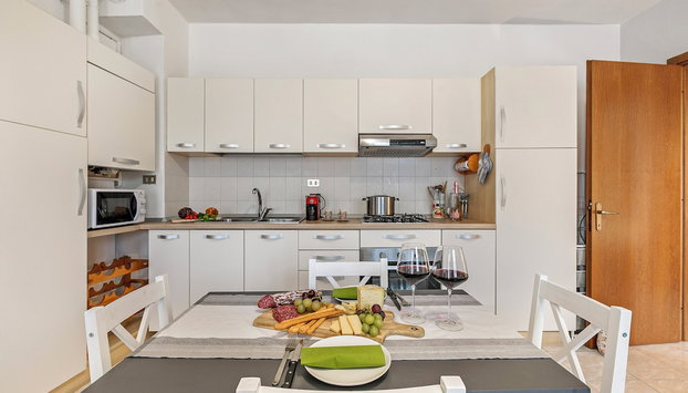 Petalo Bianco 100m from lake - Foto 4, Cocina privada