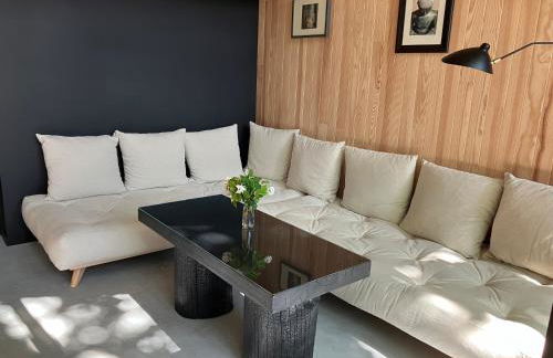 Ecolodge 'Calme et Nature' avec Piscine au Golf-Lac-Plages Océanes - Couchage 2 personnes - Foto 2