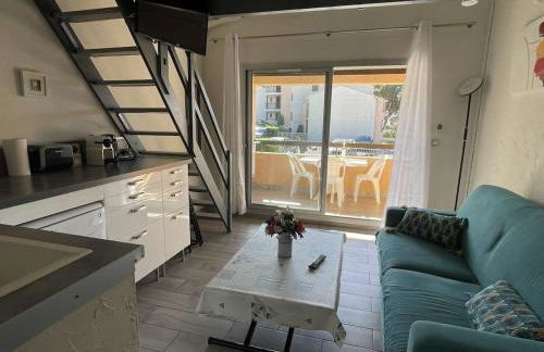 Studio 24m2 - parking - clim - piscine - mer à 100m - Foto 9