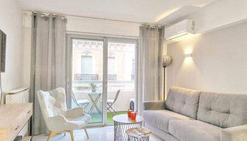 FRGK Victoria 4 Central Cannes 1BR Terrace, AC & Ultra-Fast Wi-Fi - Photo 1, Other