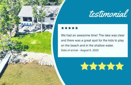 Life Is Good Lodge lakefront with sandy beach - Foto 70