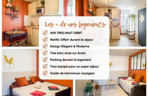 LE SWEET PLACE - NETFLIX I I WIFI I CENTRE - Confort & COSY - Foto 3