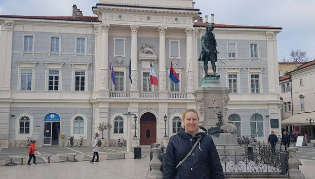 Excursión a Piran - Photo 3, Frente al Teatro Tartini de Piran